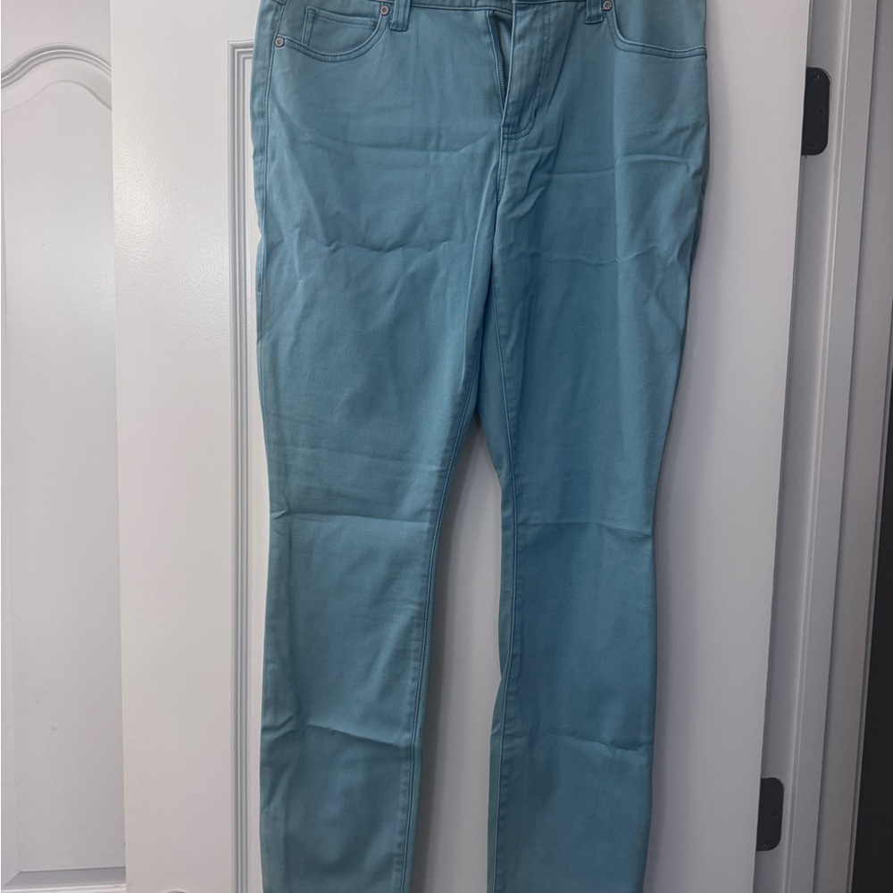CAbi Women's Skinny Jeans in Light Blue